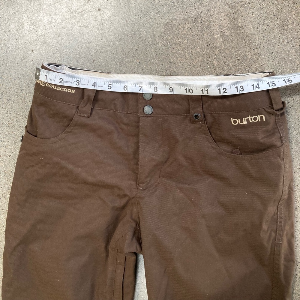 Burton Dry Ride White Collection Snowboarding Shell Pants - Picture 2 of 16